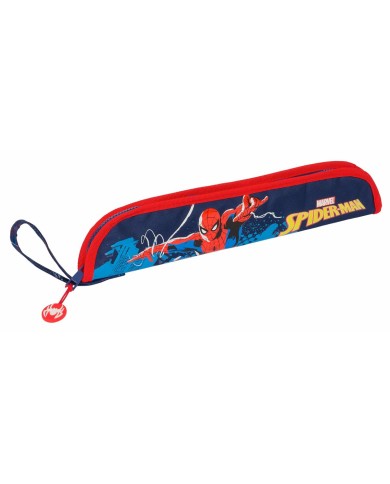 Portaflauto Spider-Man Neon Blu Marino 37 x 8 x 2 cm Portaflauto Spider-Man Neon Blu Marino 37 x 8 x 2 cm