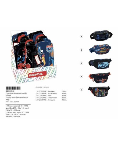 Marsupio Safta 26 x 29 x 23 cm Marsupio Safta 26 x 29 x 23 cm