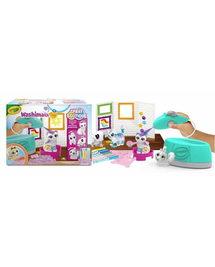 Gioco Dipingi e Colora Crayola Boutique Washimals Pets Gioco Dipingi e Colora Crayola Boutique Washimals Pets