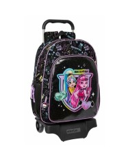 Trolley per la Scuola Monster High Nero 33 x 42 x 14 cm Trolley per la Scuola Monster High Nero 33 x 42 x 14 cm