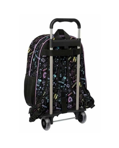 Trolley per la Scuola Monster High Nero 33 x 42 x 14 cm