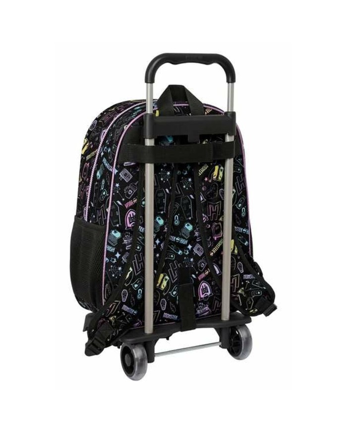 Trolley per la Scuola Monster High Nero 33 x 42 x 14 cm Trolley per la Scuola Monster High Nero 33 x 42 x 14 cm