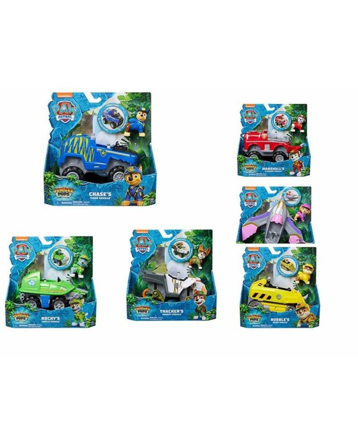 Macchina a giocattolo The Paw Patrol Jungle Multicolore Nero/Blu
