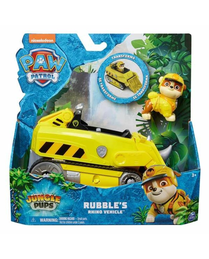 Macchina a giocattolo The Paw Patrol Jungle Multicolore Nero/Blu