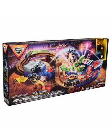 Pista da Corsa Spin Master Supercharger MonsterJam Pista da Corsa Spin Master Supercharger MonsterJam