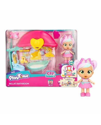 Playset Cry Babies Playtime Day Care 25,70 x 19,10 x 9,50 cm Playset Cry Babies Playtime Day Care 25,70 x 19,10 x 9,50 cm