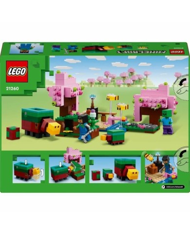 Set di Costruzioni Lego Minecraft 21260 Cherry Garden Multicolore 304 Pezzi