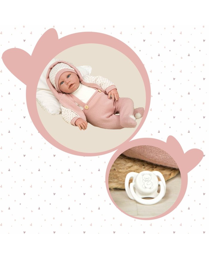 Bambolotto Neonato Arias Elegance Anuk 54 cm