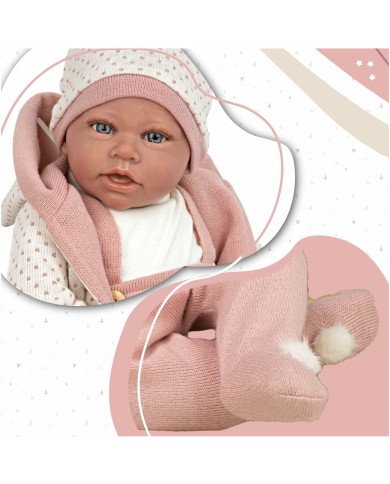 Bambolotto Neonato Arias Elegance Anuk 54 cm