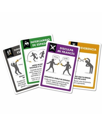 Gioco da Tavolo Asmodee Vamos a pegarnos con espadas de mentira Gioco da Tavolo Asmodee Vamos a pegarnos con espadas de mentira