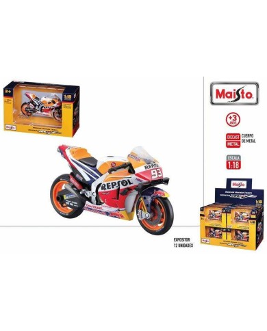 Motocicletta Colorbaby 1:18 Motocicletta Colorbaby 1:18