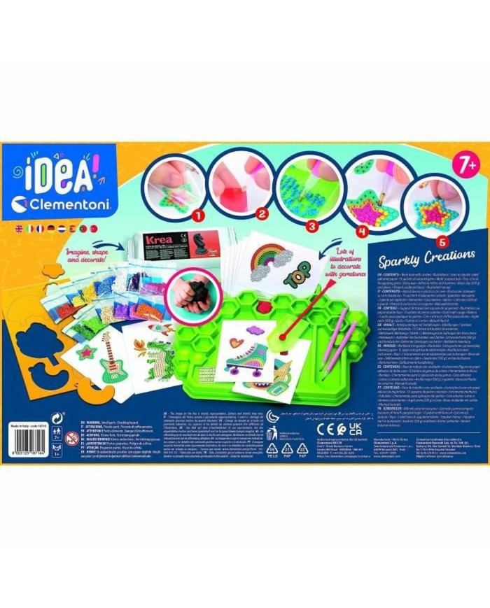 Chincaglieria Clementoni Sparkling 3D sticker creations