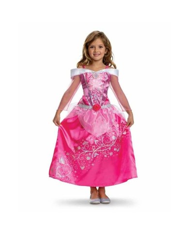 Costume per Bambini Disney Aurora (La bella addormentata) 5-6 Anni