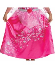 Costume per Bambini Disney Rosa Aurora (La bella addormentata) 7-8 Anni Costume per Bambini Disney Rosa Aurora (La bella addormentata) 7-8 Anni