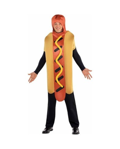 Costume per Adulti Hot Dog Taglia unica