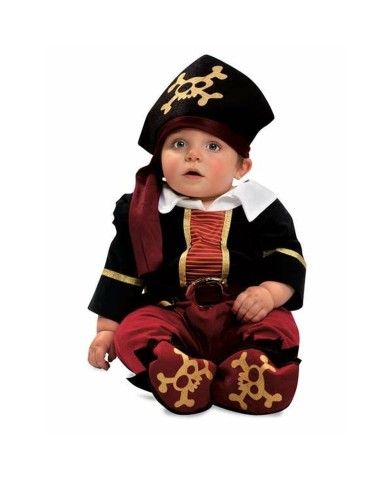 Costume per Neonati My Other Me Rosso Pirata 7-12 Mesi Costume per Neonati My Other Me Rosso Pirata 7-12 Mesi