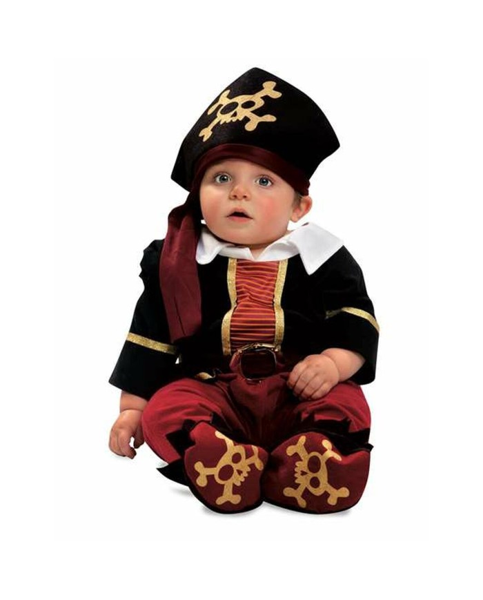 Costume per Neonati My Other Me Rosso Pirata 7-12 Mesi