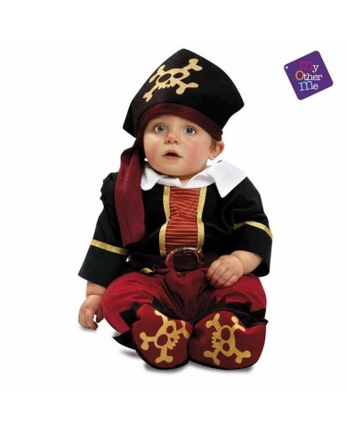 Costume per Neonati My Other Me Rosso Pirata 7-12 Mesi Costume per Neonati My Other Me Rosso Pirata 7-12 Mesi