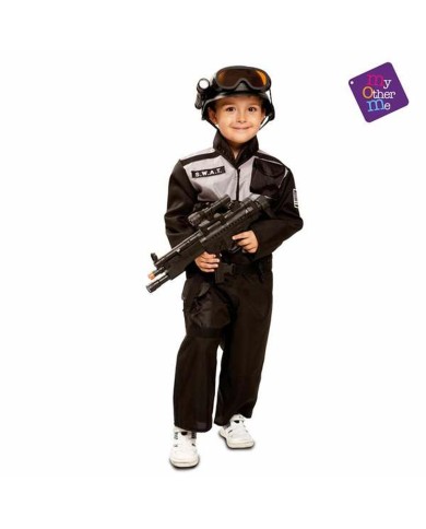 Costume per Bambini My Other Me Swat 3-4 Anni Costume per Bambini My Other Me Swat 3-4 Anni