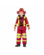 Costume per Bambini My Other Me Rosso Pompiere M 10-12 Anni Costume per Bambini My Other Me Rosso Pompiere M 10-12 Anni