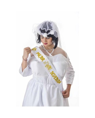 Costume per Adulti Bianco Fidanzata M