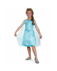 Costume per Bambini Disney Frozen Elsa Azzurro 5-6 Anni Costume per Bambini Disney Frozen Elsa Azzurro 5-6 Anni
