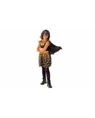 Costume per Bambini Rubies Nero 5-6 Anni Costume per Bambini Rubies Nero 5-6 Anni