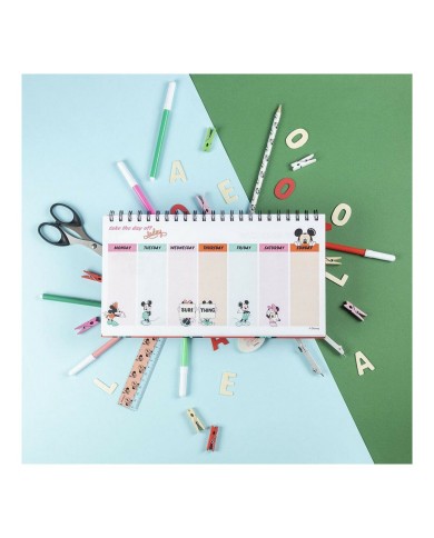 Agenda settimanale Minnie Mouse Blocchetto