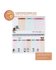 Agenda settimanale Minnie Mouse Blocchetto Agenda settimanale Minnie Mouse Blocchetto