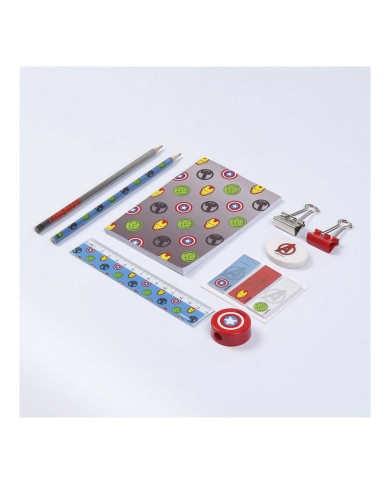 Set di Cancelleria The Avengers (12 pcs) Set di Cancelleria The Avengers (12 pcs)