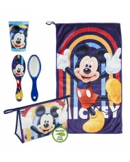 Set da Bagno da Viaggio per Bambini Mickey Mouse (4 pcs)