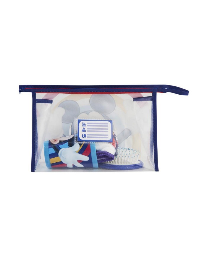 Set da Bagno da Viaggio per Bambini Mickey Mouse (4 pcs)