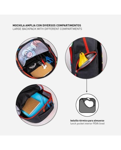 Zaino Scuola The Avengers