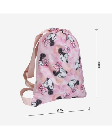 Zaino a Sacca per Bambini Minnie Mouse 27 x 33 cm