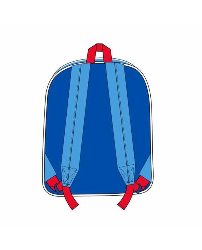 Zaino Scuola Sonic Azzurro 21,7 x 28,0 x 9,0 cm