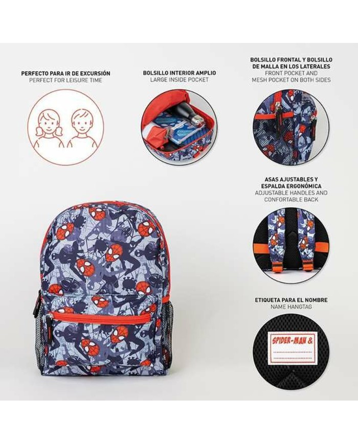 Zaino per Bambini Spider-Man 23 x 33 x 9 cm Zaino per Bambini Spider-Man 23 x 33 x 9 cm