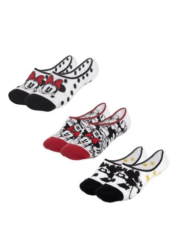 Calzini Minnie Mouse 3 Pezzi