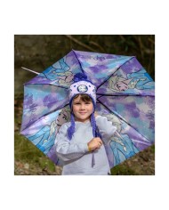 Ombrello Pieghevole Frozen Viola (Ø 92 cm)