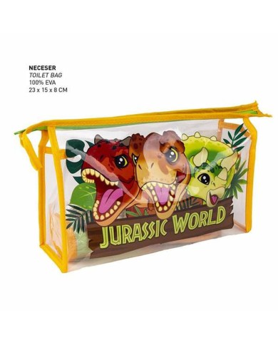 Set da Bagno da Viaggio per Bambini Jurassic Park 4 Pezzi Set da Bagno da Viaggio per Bambini Jurassic Park 4 Pezzi