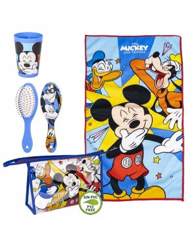 Set da Bagno da Viaggio per Bambini Mickey Mouse 4 Pezzi Set da Bagno da Viaggio per Bambini Mickey Mouse 4 Pezzi