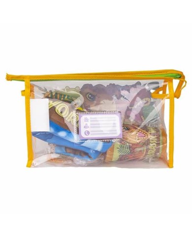 Set da Bagno da Viaggio per Bambini Jurassic Park 4 Pezzi Set da Bagno da Viaggio per Bambini Jurassic Park 4 Pezzi