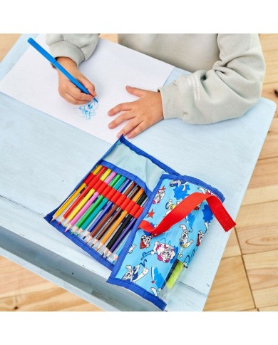 Astuccio per la Scuola con Accessori The Paw Patrol (22 pcs)