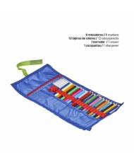 Astuccio per la Scuola con Accessori The Avengers (22 pcs)