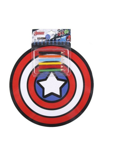Set di Cancelleria The Avengers Rosso Quaderno (30 x 30 x 1 cm) Set di Cancelleria The Avengers Rosso Quaderno (30 x 30 x 1 cm)