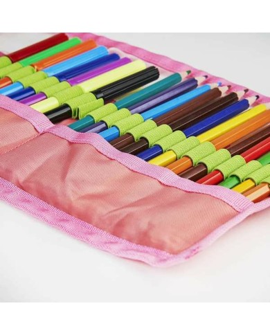 Astuccio per la Scuola con Accessori Minnie Mouse (22 pcs)