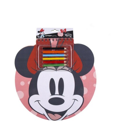 Set di Cancelleria Minnie Mouse Rosa Quaderno (30 x 30 x 1 cm) Set di Cancelleria Minnie Mouse Rosa Quaderno (30 x 30 x 1 cm)