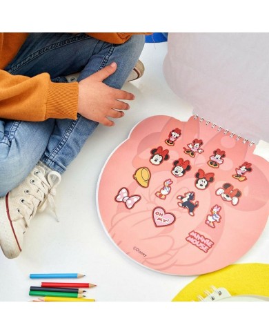 Set di Cancelleria Minnie Mouse Rosa Quaderno (30 x 30 x 1 cm) Set di Cancelleria Minnie Mouse Rosa Quaderno (30 x 30 x 1 cm)