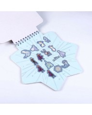 Set di Cancelleria Frozen Blue Quaderno (30 x 30 x 1 cm) Set di Cancelleria Frozen Blue Quaderno (30 x 30 x 1 cm)