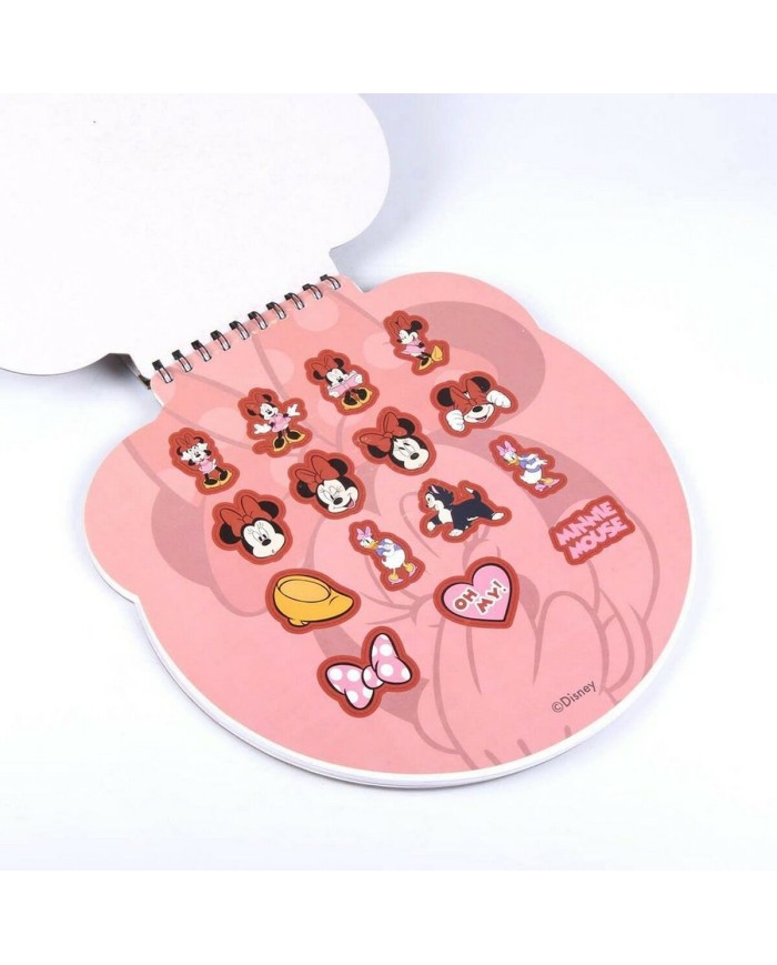 Set di Cancelleria Minnie Mouse Rosa Quaderno (30 x 30 x 1 cm) Set di Cancelleria Minnie Mouse Rosa Quaderno (30 x 30 x 1 cm)