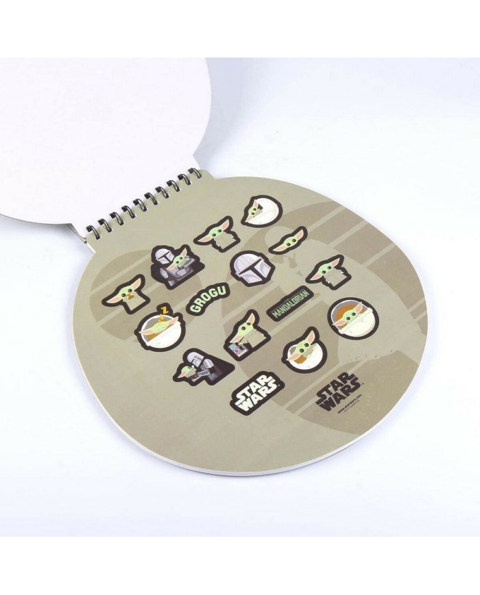 Set di Cancelleria The Mandalorian Quaderno (30 x 30 x 1 cm)